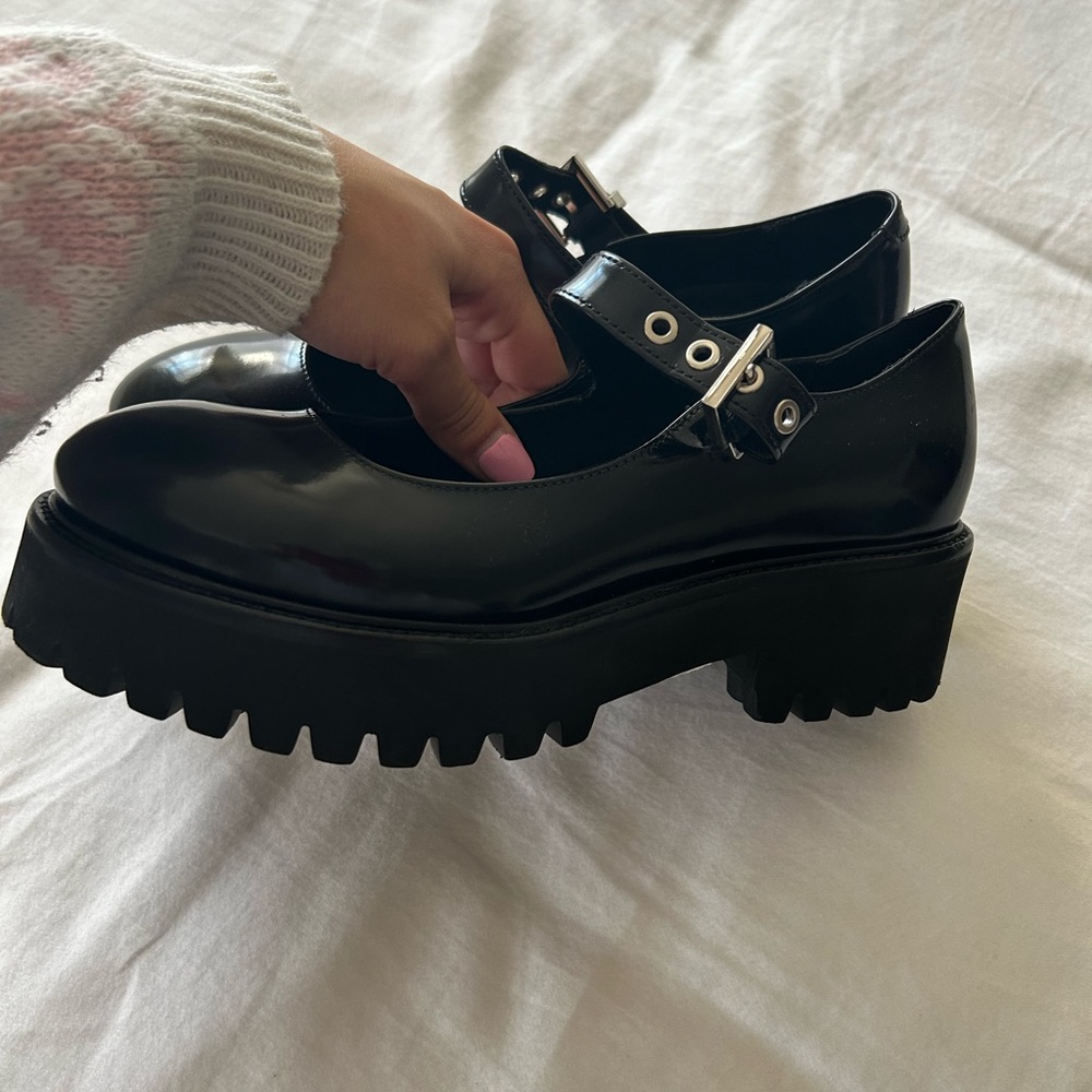 Jeffrey Campbell NWOT MARJ-2 mary jane platform shoes